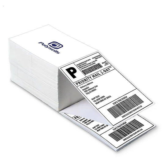 Thermal Direct Shipping Labels (Fanfold 4x6 Shipping Label)